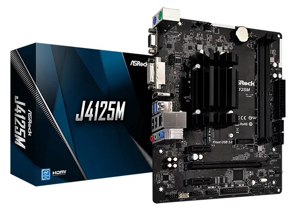 Материнская плата ASRock J4125M