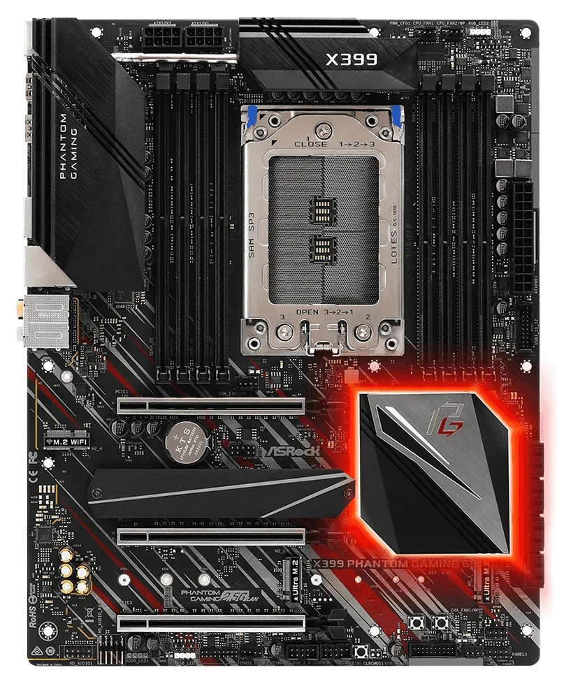 Материнская плата ASRock X399 PHANTOM GAMING 6