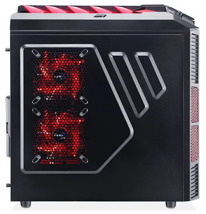 Корпус для ПК Aerocool Xpredator X1 Devil Red Edition