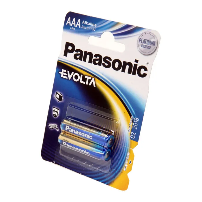 Батарейки Panasonic Evolta LR03EGE/2BP тип ААА