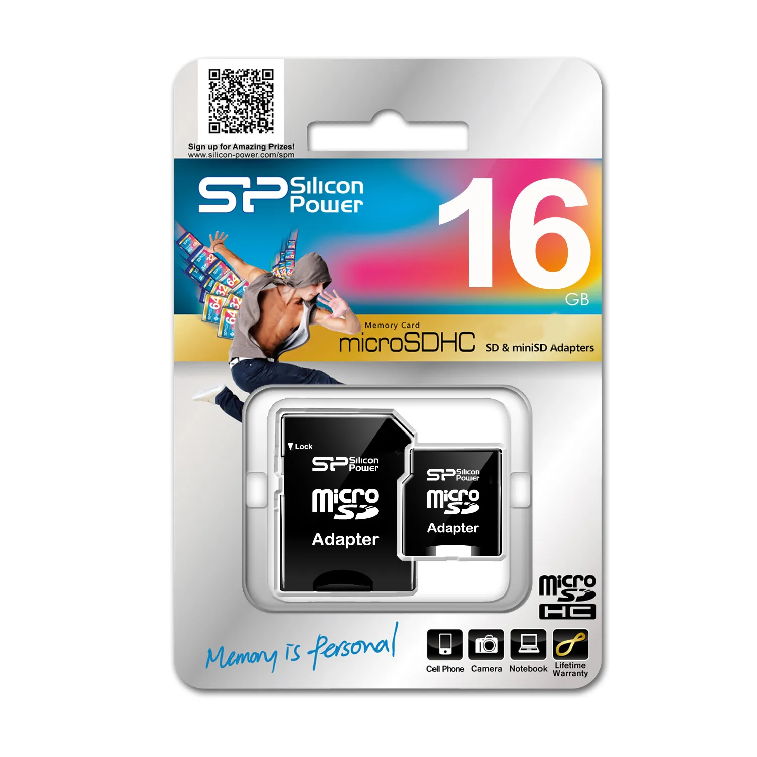 Карта памяти  Silicon Power 6 Gb SP016GBSTH010V10H9+DR.WEB