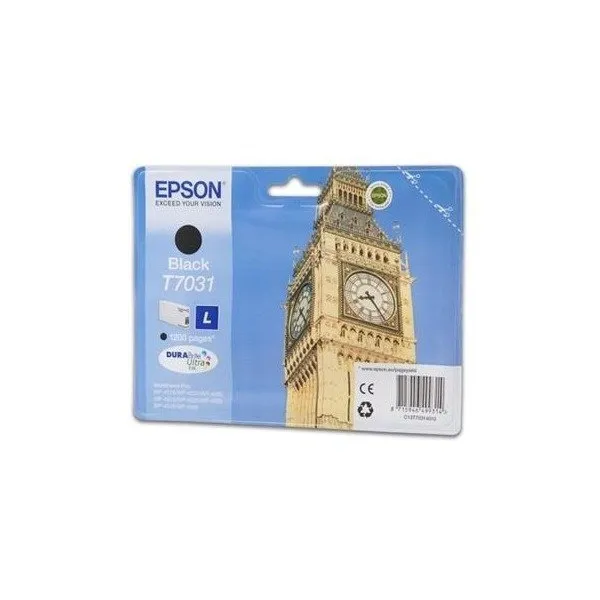 Картридж струйный Epson C13T70314010 Black