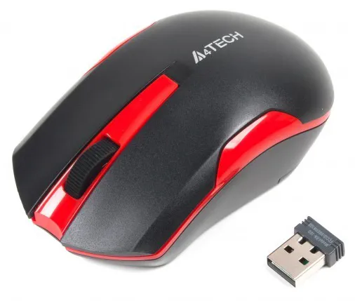 Компьютерная мышь A4tech G3-200N Black+Red