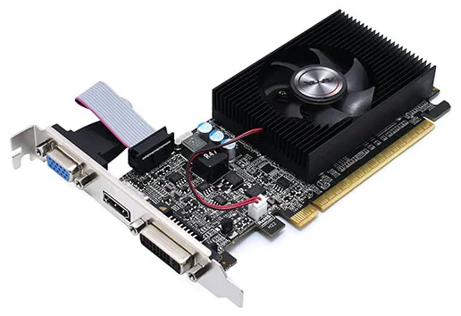 Видеокарта 2 GB AFOX GT 610 AF710-1024D3L1-V2