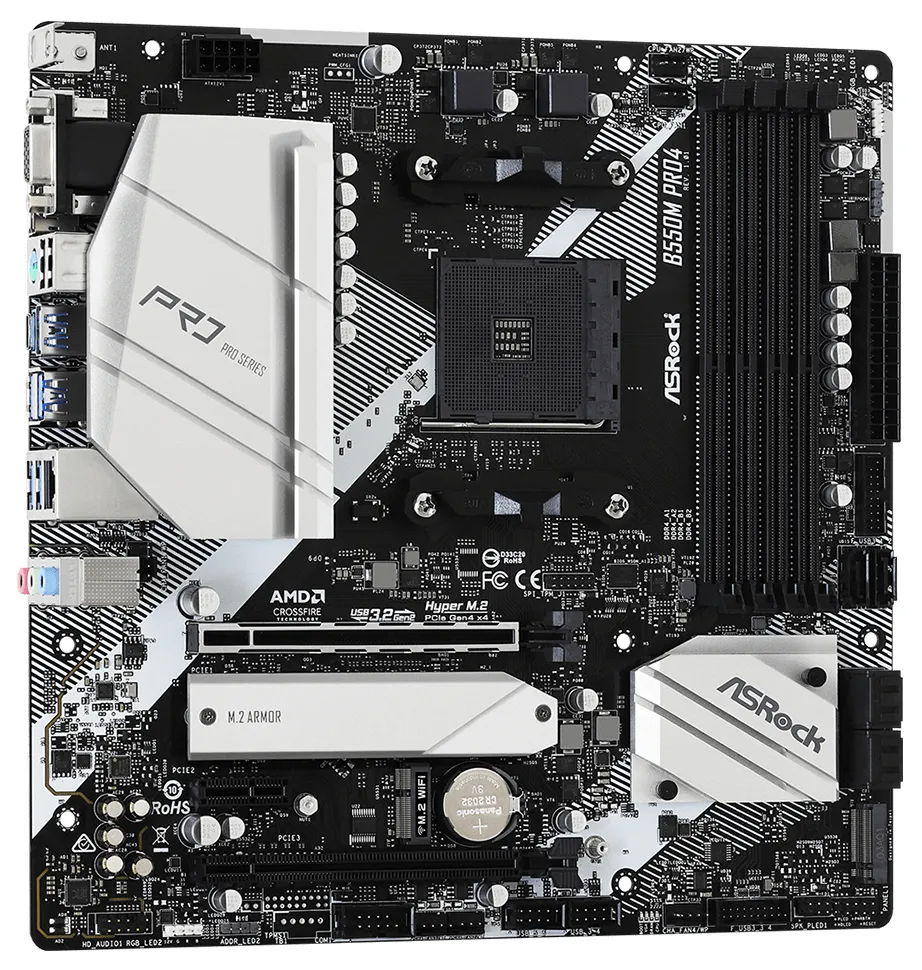 Материнская плата ASRock B550M PRO4