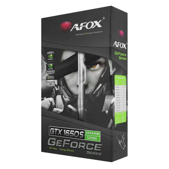 Видеокарта 4Gb Afox GTX 1650 Super AF1650S-4096D6H3-V2