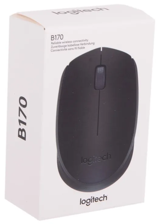 Мышь беспроводная Logitech B170 Black