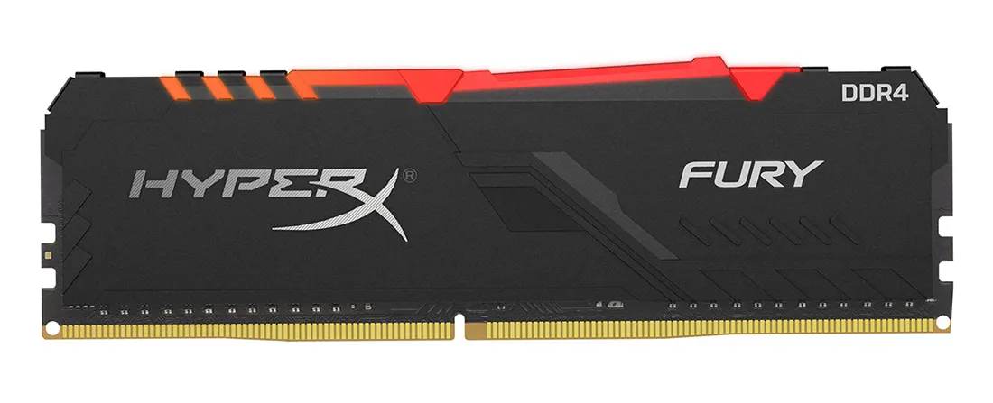Оперативная память 8 GB Kingston HyperX Fury RGB HX436C17FB3A/8