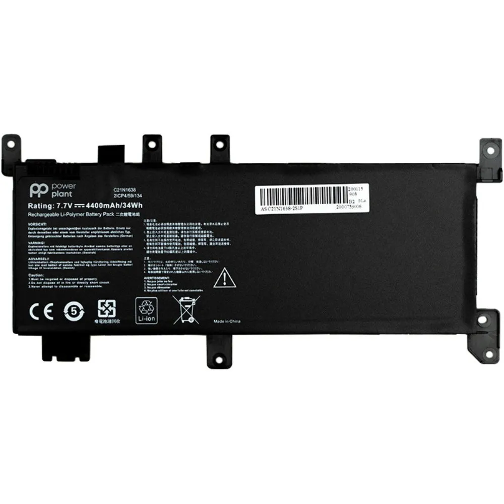Аккумулятор PowerPlant для ноутбуков ASUS VivoBook A480U (C21N1638) NB431076