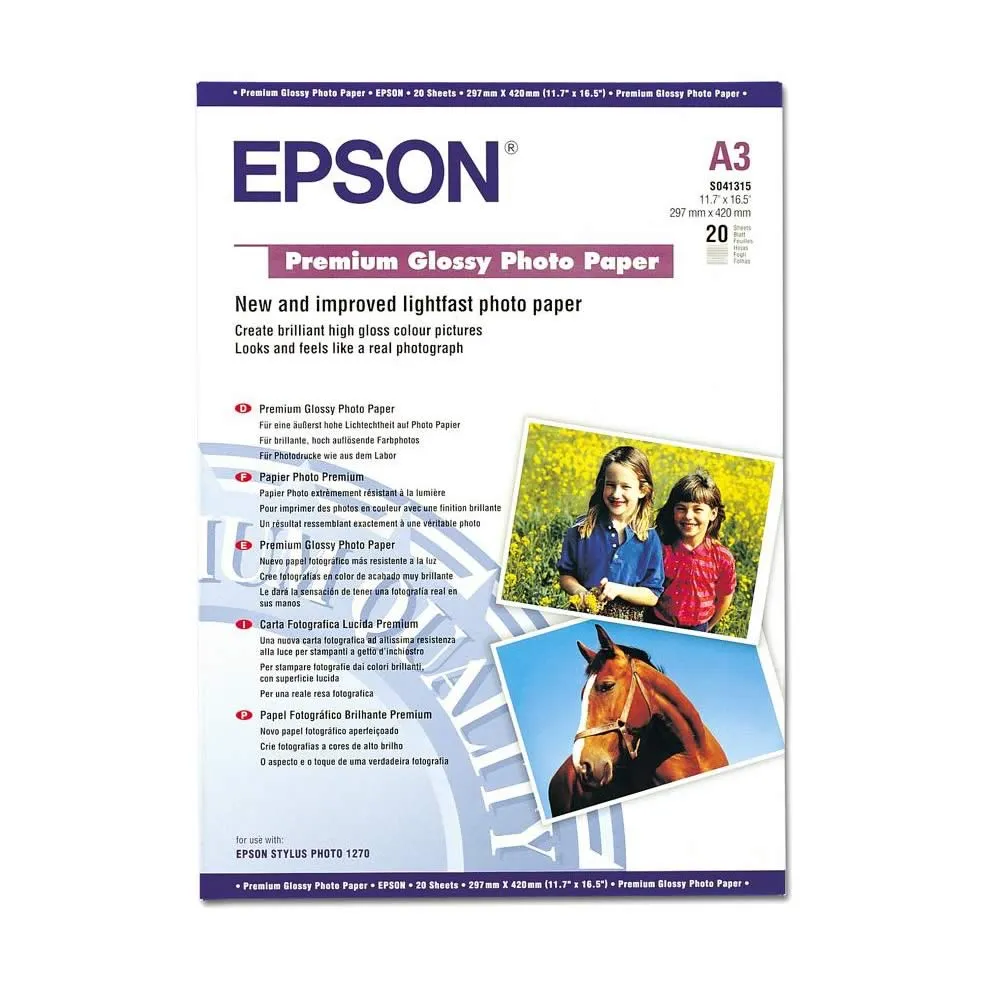 Фотобумага A3 Epson C13S041315