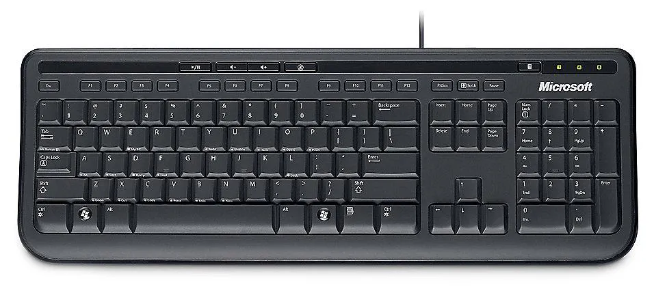 Клавиатура Microsoft Wired 600 ANB-00018 black