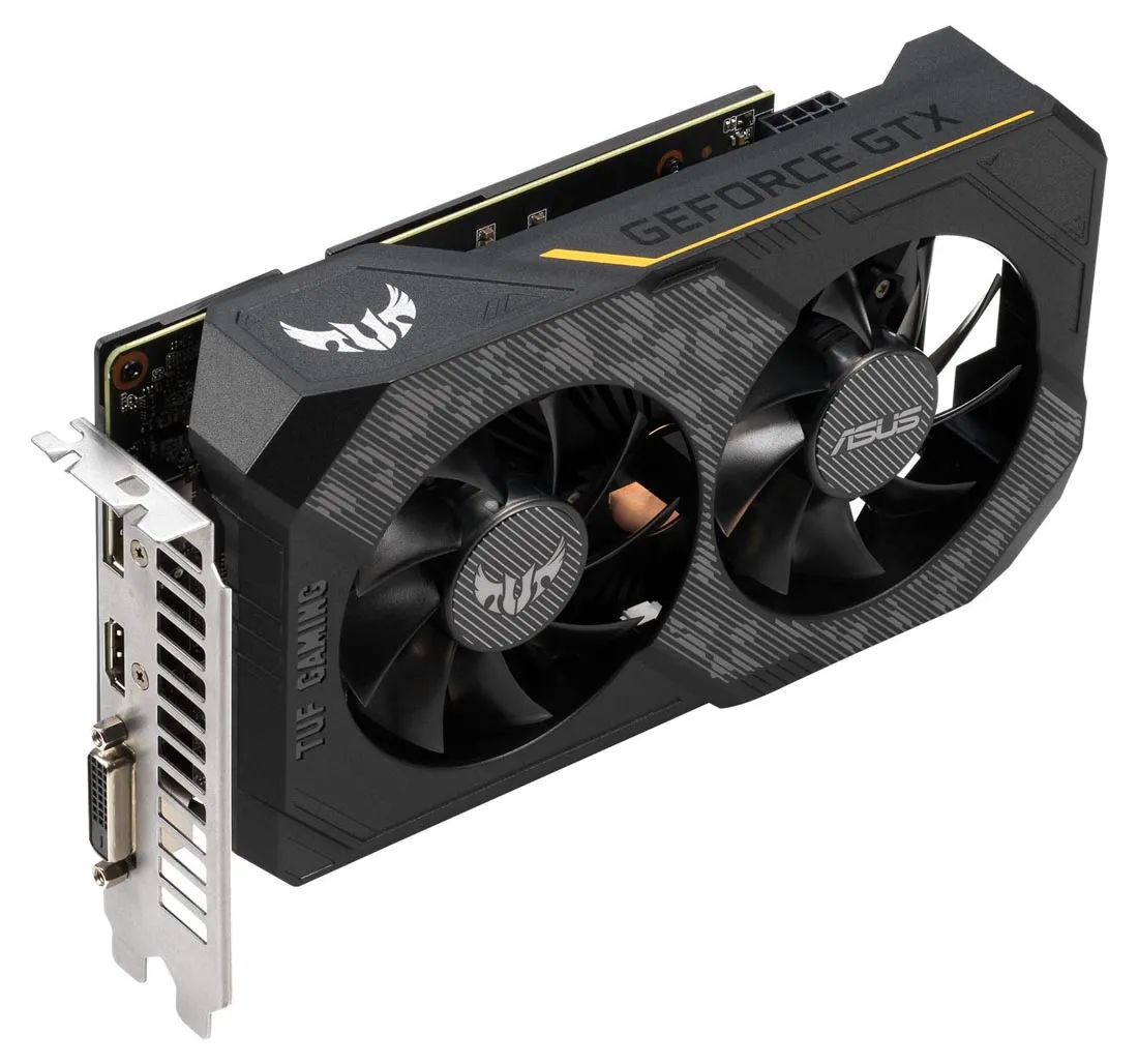 Видеокарта 6Gb Asus TUF GTX 1660 TUF-GTX1660-O6G-GAMING