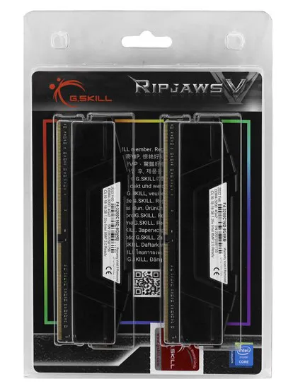 Оперативная память 8 GB kit G.Skill RipJaws V F4-3200C16D-8GVKB
