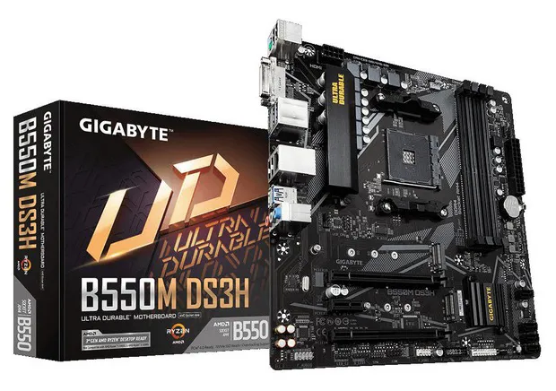 Материнская плата GIGABYTE B550M DS3H