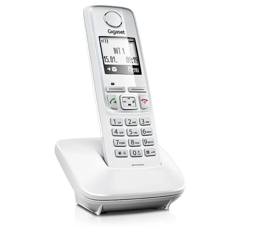 Телефон беспроводной Gigaset A420A DECT белый