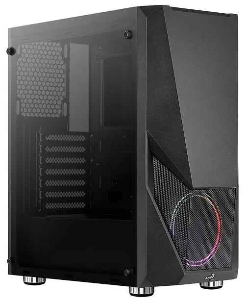 Корпус для ПК ATX midi tower Aerocool Zauron Saturn V1 black