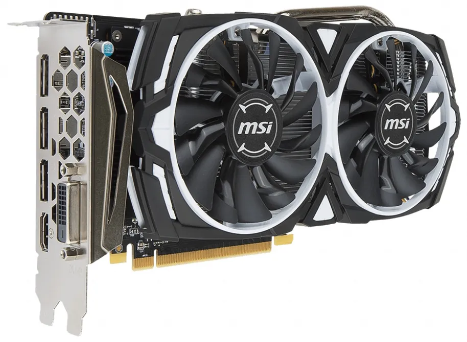 Видеокарта MSI Radeon RX 570 ARMOR 4G OC