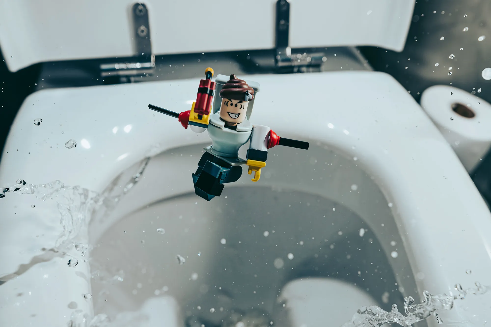 Фигурка Jazwares Roblox Core Figures Mr. Toilet W9