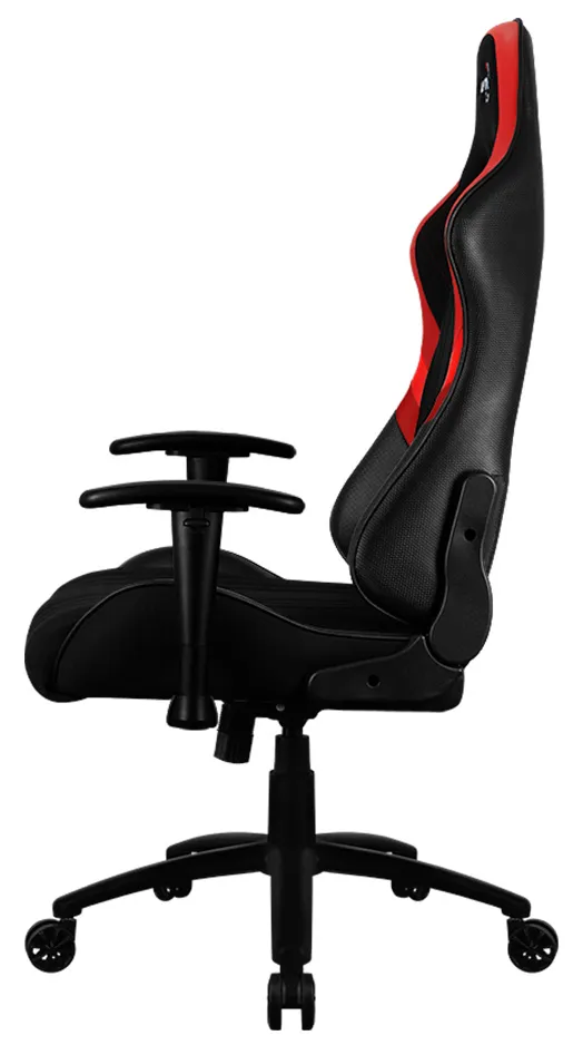 Игровое компьютерное кресло Aerocool AERO 1 Alpha Чёрно-Красный