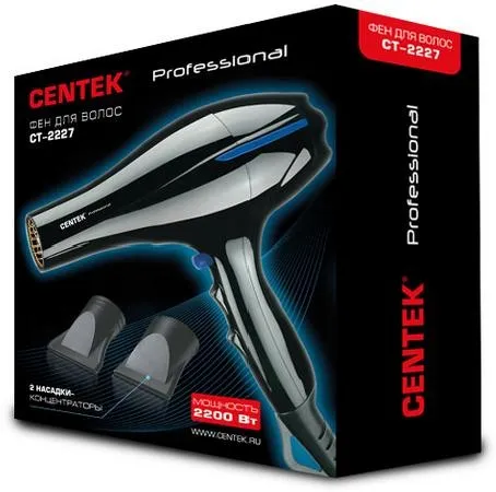 Фен Centek CT-2227 Professional Черный