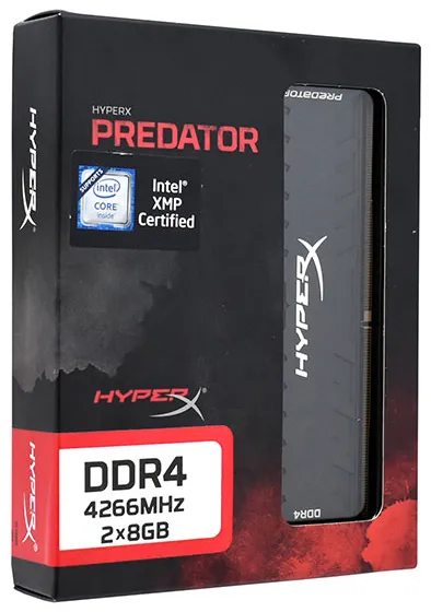 Оперативная память 16 GB kit Kingston HyperX Predator HX442C19PB3K2/16