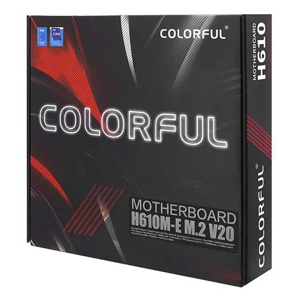 Материнская плата Colorful H610M-E M.2 V20