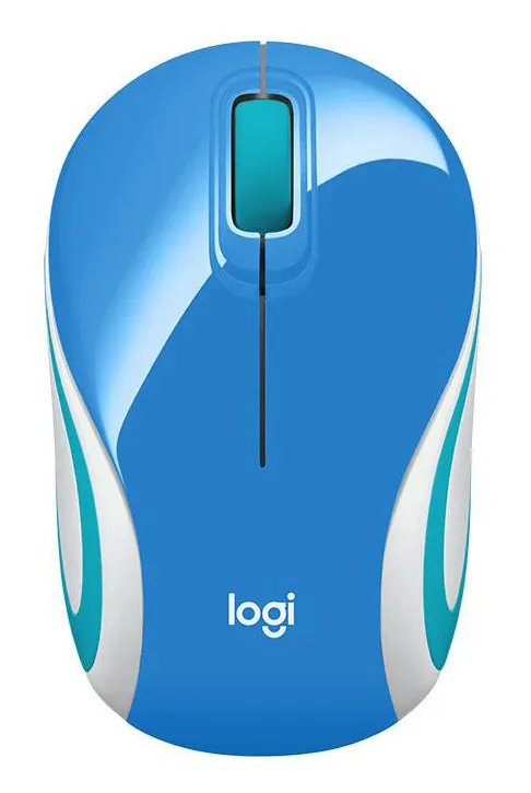 Компьютерная мышь Logitech M187 910-002733 blue-white