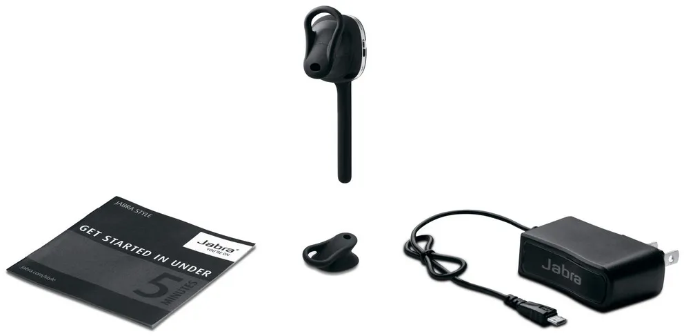Bluetooth гарнитура Jabra Style Чёрный