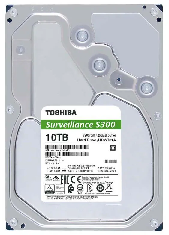 Жесткий диск 10Tb Toshiba S300 HDWT31AUZSVA