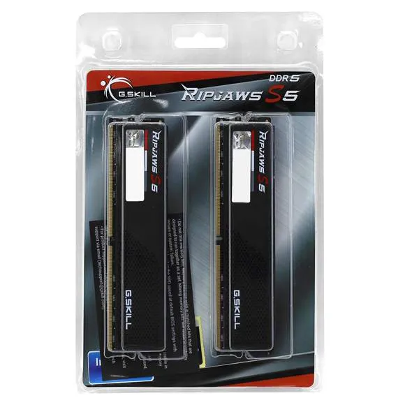 Оперативная память 64 GB kit G.Skill RipJaws S5 F5-6400J3239G32GX2-RS5K