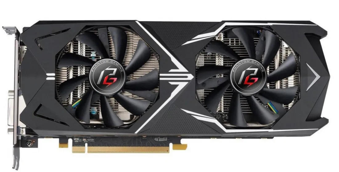 Видеокарта 8 Gb ASRock RADEON RX570 PHANTOM GAMING X OC