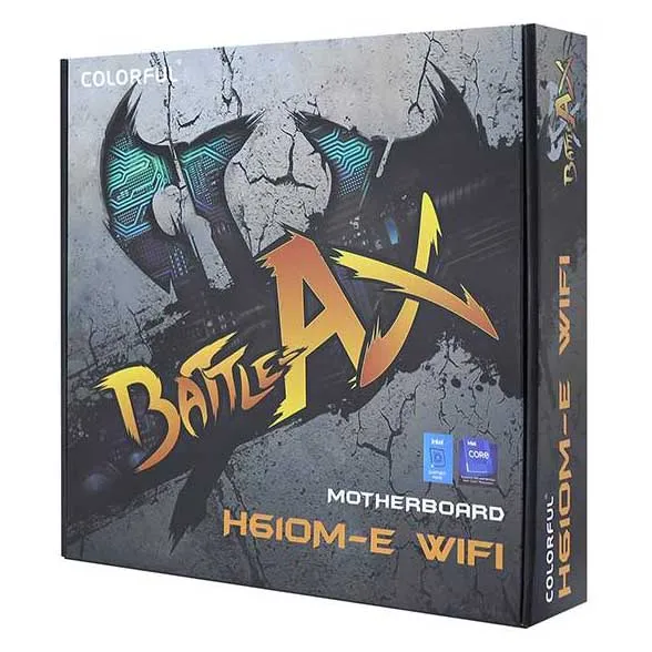 Материнская плата Colorful BATTLE-AX H610M-E WIFI V20