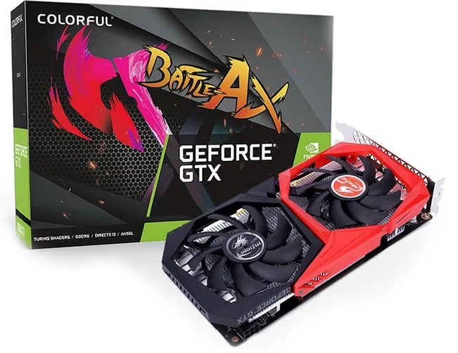 Видеокарта 4 GB Colorful GTX 1650 NB 4GD6-V