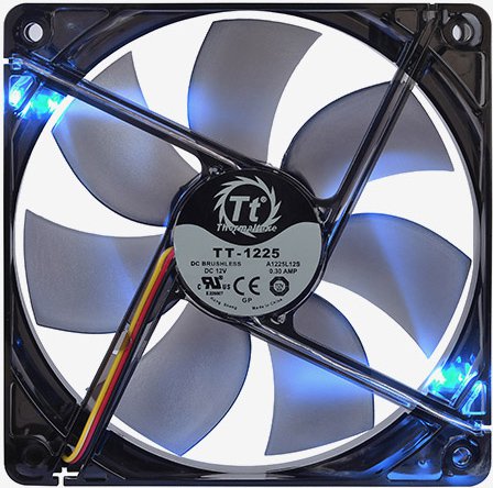 Кулер THERMALTAKE PURE 12 LED BLUE CL-F006-PL12BL-A