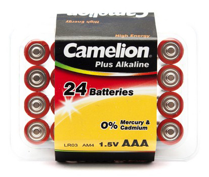 Батарейка CAMELION LR03-PB24