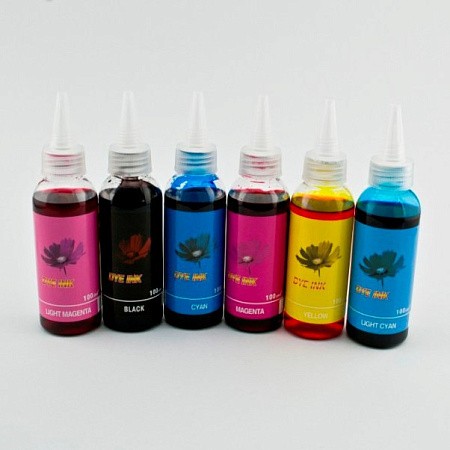 Чернила R270 Комплект 6 цветов (BK,C,M,Y,LC,LM) 100ml (Microtec)