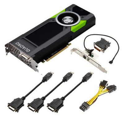 Видеокарта 16 GB PNY Quadro P5000 VCQP5000-PB