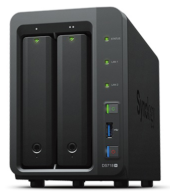 Сетевой NAS-сервер Synology DS718+