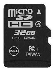 Карта памяти microSDHC SDXC Dell 32GB 385-BBKK