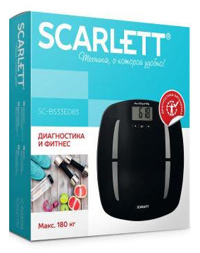 Весы напольные Scarlett SC-BS33ED83