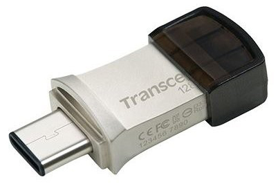 USB флешка 128GB Transcend TS128GJF890S метал