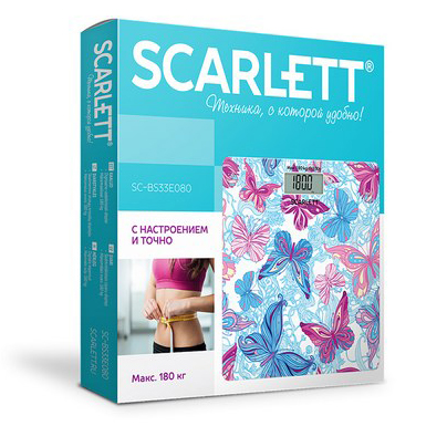 Весы напольные Scarlett SC-BS33E080