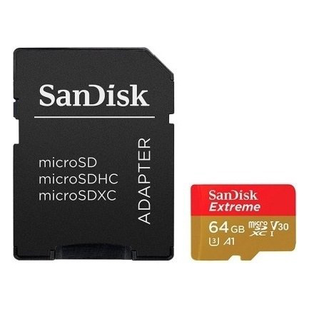 Карта памяти MicroSD 64GB SanDisk Extreme SDSQXA2-064G-GN6MA