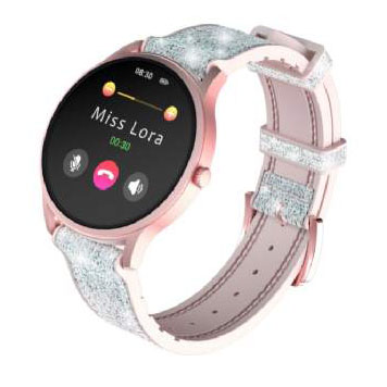 Смарт-часы Xiaomi Kieslect Lady Calling Watch Lora розовый YFT2028EU