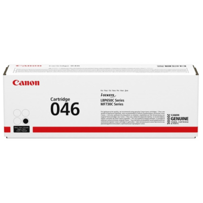Картридж Canon 046 Bk Лазерный цветной черный