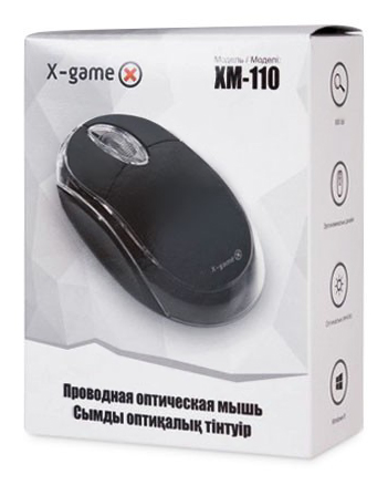 Компьютерная мышь проводная X-Game XM-110OUB