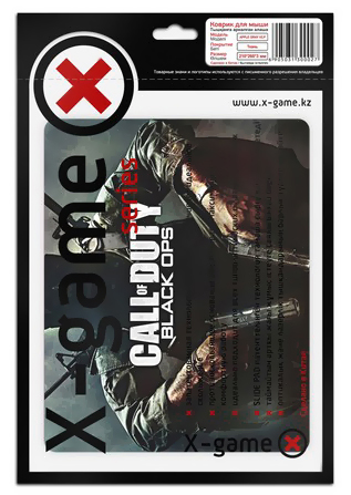 Коврик X-Game CALL OF DUTY MW2 .P Коврик X-Game CALL OF DUTY MW2 .P