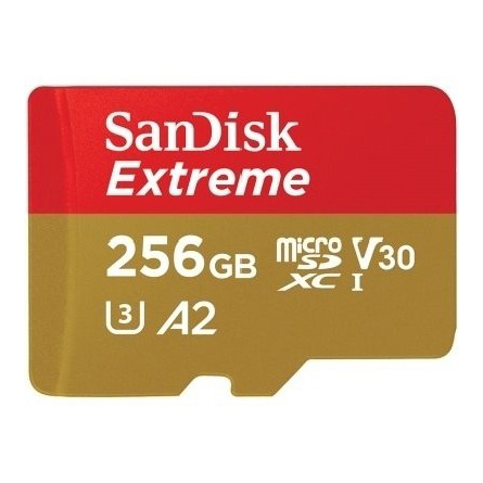 Карта памяти MicroSD 256GB SanDisk Extreme SDSQXA1-256G-GN6GN