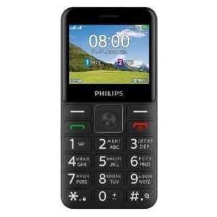 Мобильный телефон Philips Xenium E207 черный