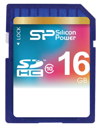 Карта памяти Silicon Power 16 Gb SP016GBSDH010V10
